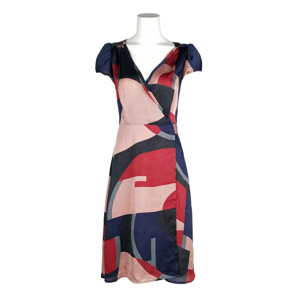 Banana Republic Geometric printed wrap Dress
